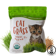 Cat Grass Seeds - Seed Blend (Organic)
