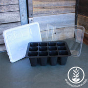 12 Cell Seed Starting Set - Tray, Insert, Dome