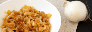 Caramelized onion in a bowl