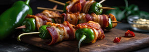 Jalapeno Poppers on a plate