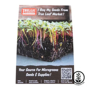 TLM Microgreens Sign for Professional Growers