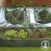 Raised Garden Bed With Greenhouse Cloche
