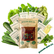 Chinese New Year Seed Assortment - Year of the Dragon With Vegetable Collage
