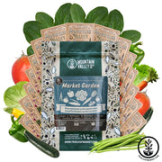 Market Garden Package Heirloom Vegetable 15 Paper packets 