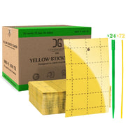 3"x5" Double-Sided Yellow Sticky Card Insect Trap