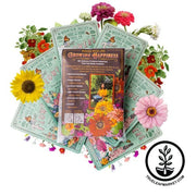 Seed Assortment - Growing Happiness Annual Flower Collection collage