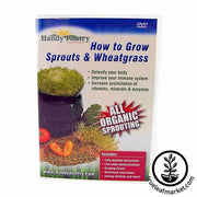 How to Grow Sprouts and Wheatgrass DVD by handy pantry