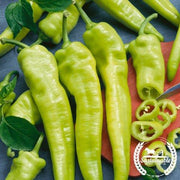 Pepper Seeds, Hot - Hungarian Hot Wax - Organic